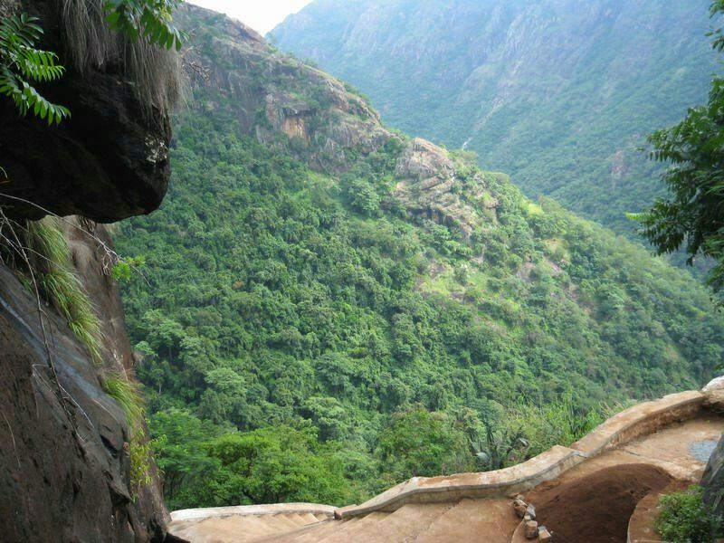 Mountain valley viewpoint